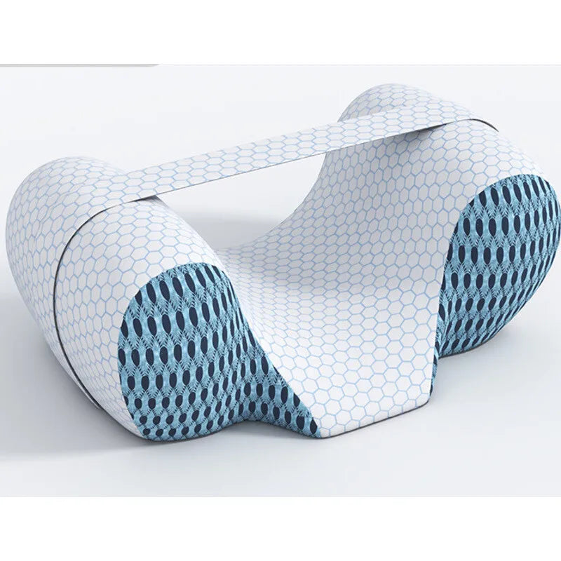 SerenitySupport Cervical Pillow for Side Sleepers – Premium Memory Foam Neck Cushion with Airy Stretch Cover