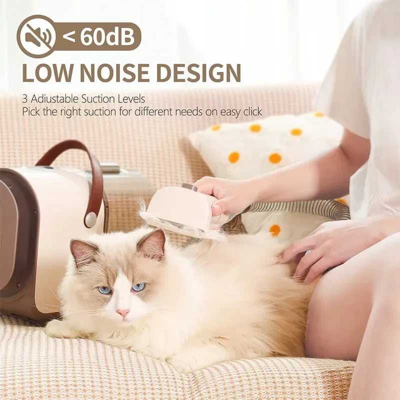 Effortless Pet Grooming with the FurryClean Vacuum System