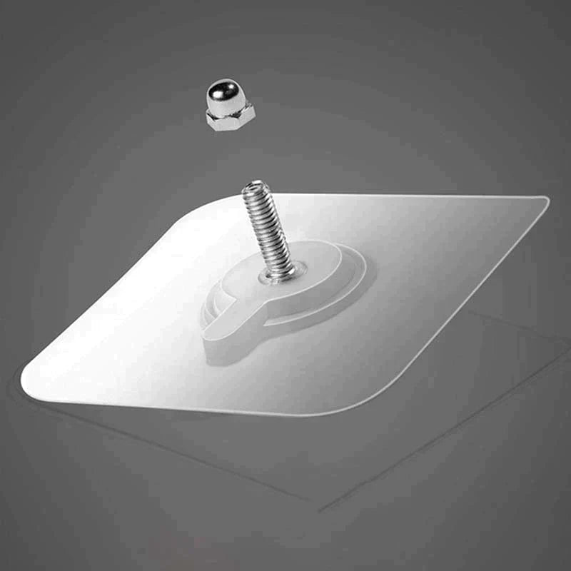 Adhesive Bathroom Hook Set – Corner Mount