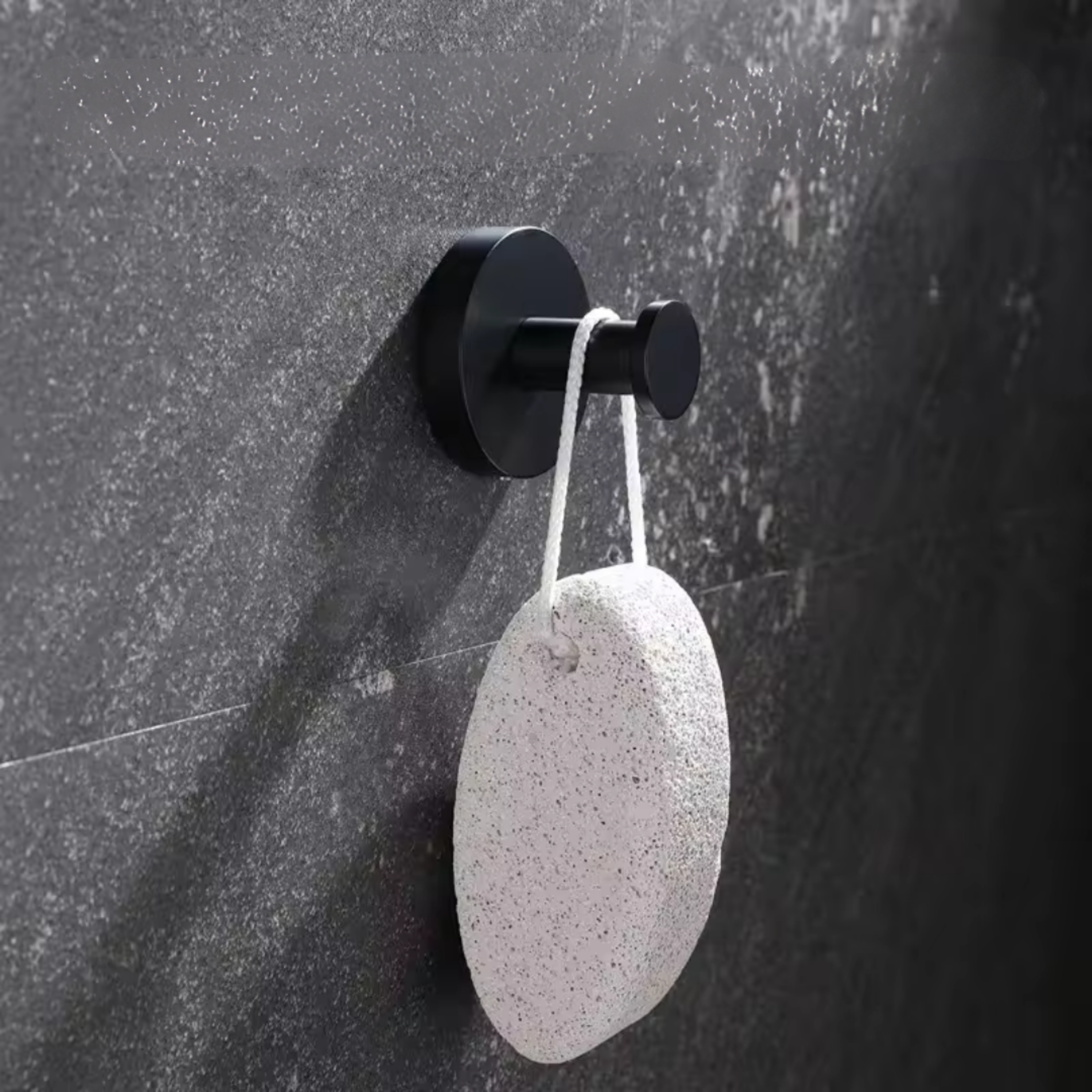 Plastic Suction Hook with Self-Adhesive Backing