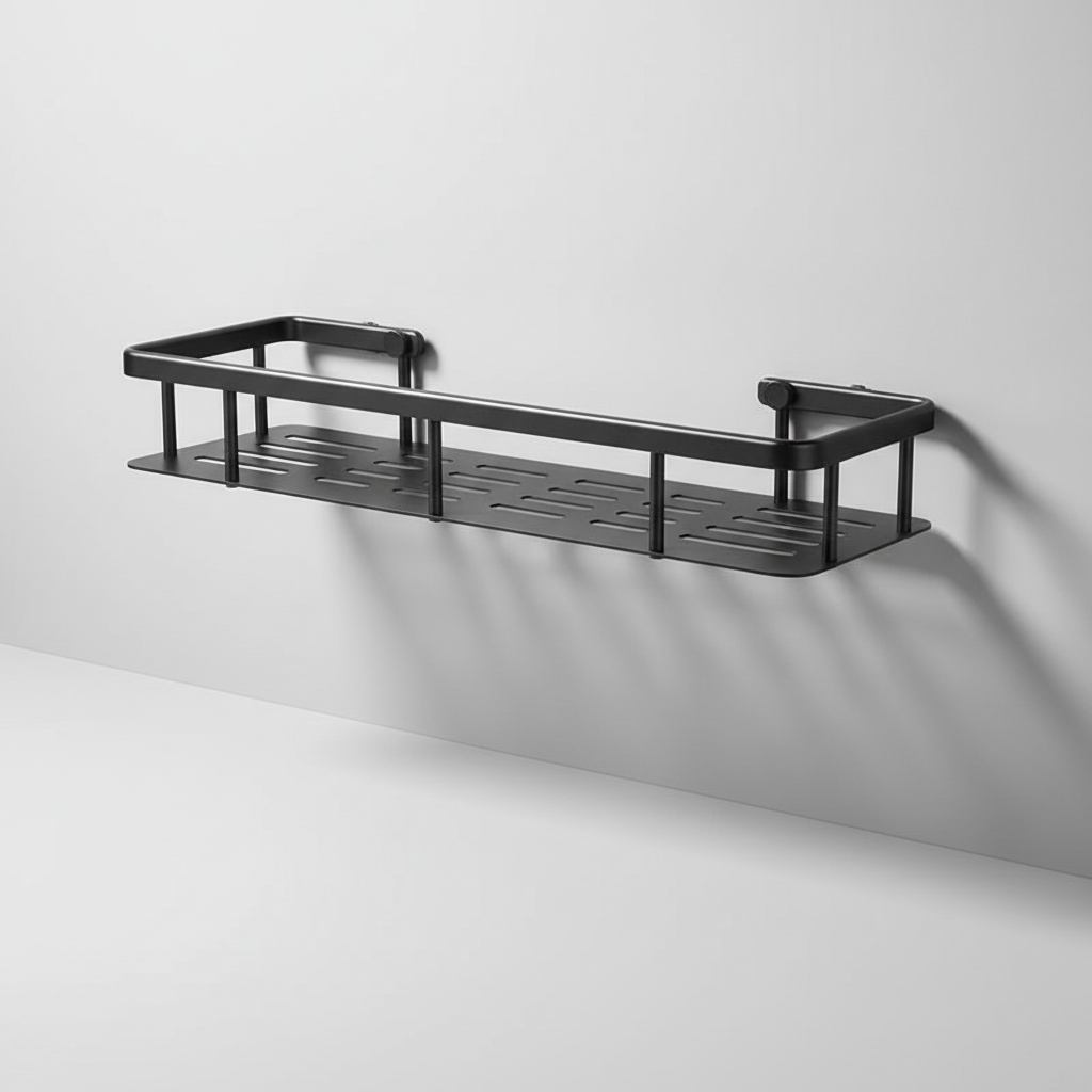 Adhesive Bathroom Storage Shelf