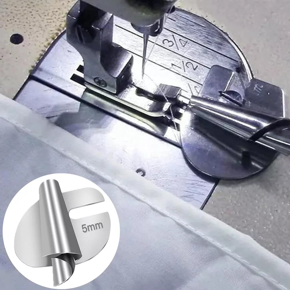 Precision Hemming Foot for Flawless Fabric Edges