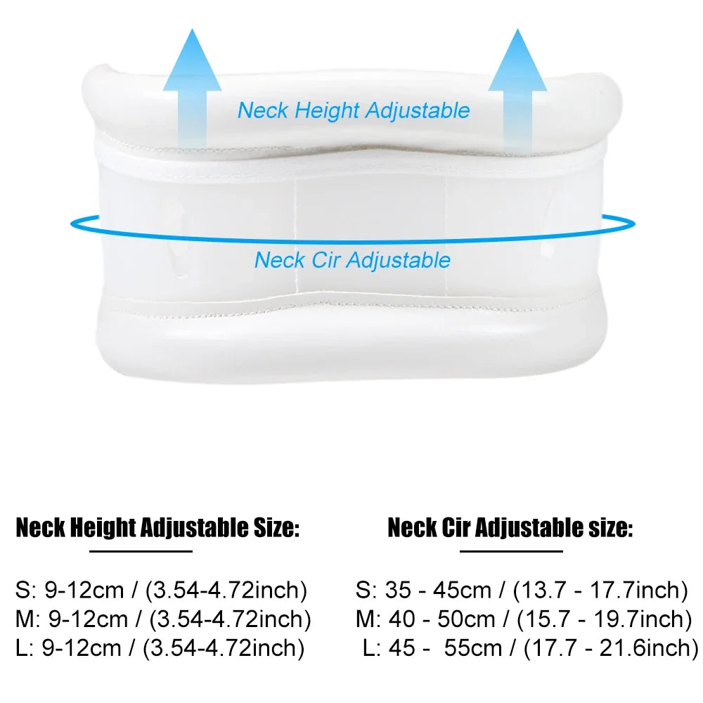 FlexiNeck Adjustable Cervical Support Collar – Lightweight & Breathable Neck Brace for Daily Comfort