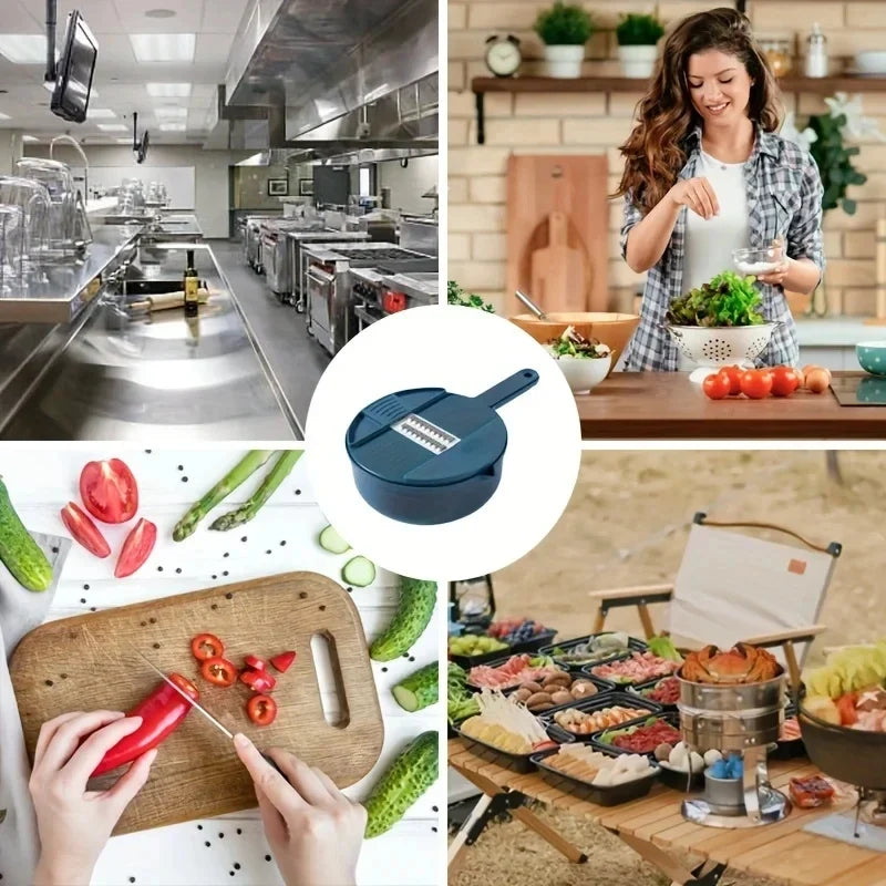 Versatile 9-in-1 Kitchen Food Processor for Effortless Prep