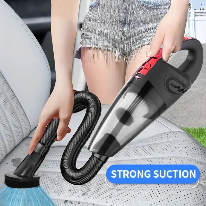 SwiftClean Cordless Handheld Vacuum – Lightweight & Powerful for Home and Car