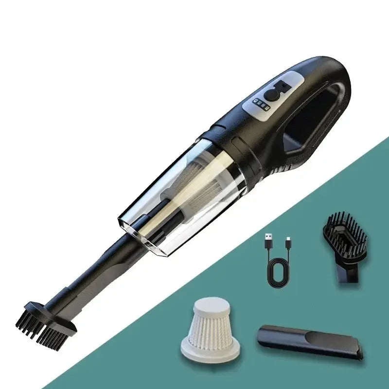SwiftClean 120W Cordless Handheld Vacuum – Lightweight & Powerful