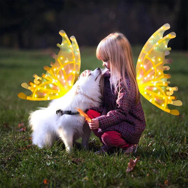 Enchanting LED Fairy Wings for Kids & Adults