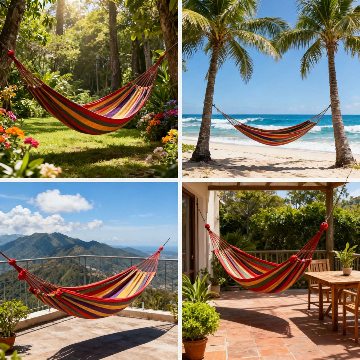 SerenityNest – Spacious Hammock for Two for Ultimate Relaxation