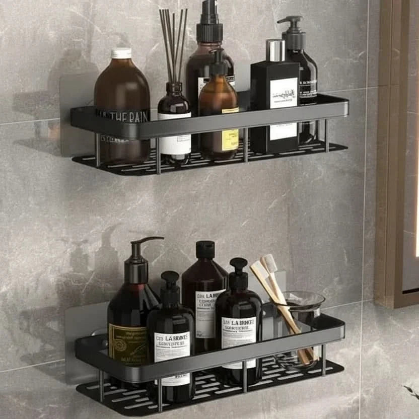 SleekWall – No-Drill Bathroom Shelf for Stylish Spaces