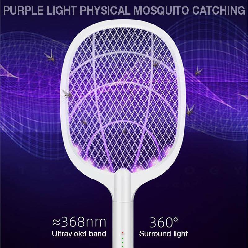 BuzzBuster – Rechargeable Electric Mosquito Zapper with Safety Guard