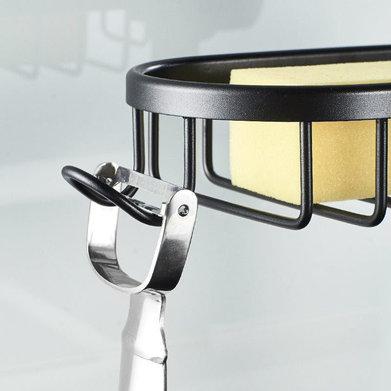 Versatile No-Drill Shower Organizer in Sleek Finishes