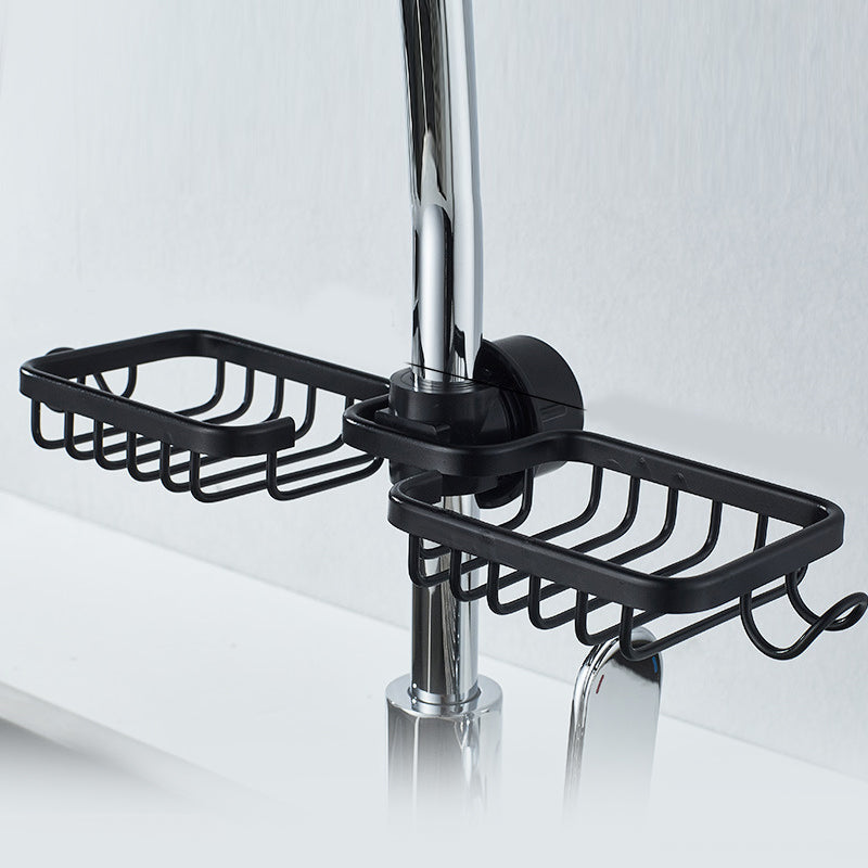 Versatile No-Drill Shower Organizer in Sleek Finishes