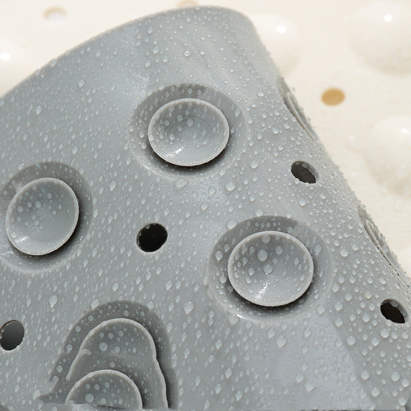 Anti-Slip Bath Mat with Suction Cups for Safe Showering