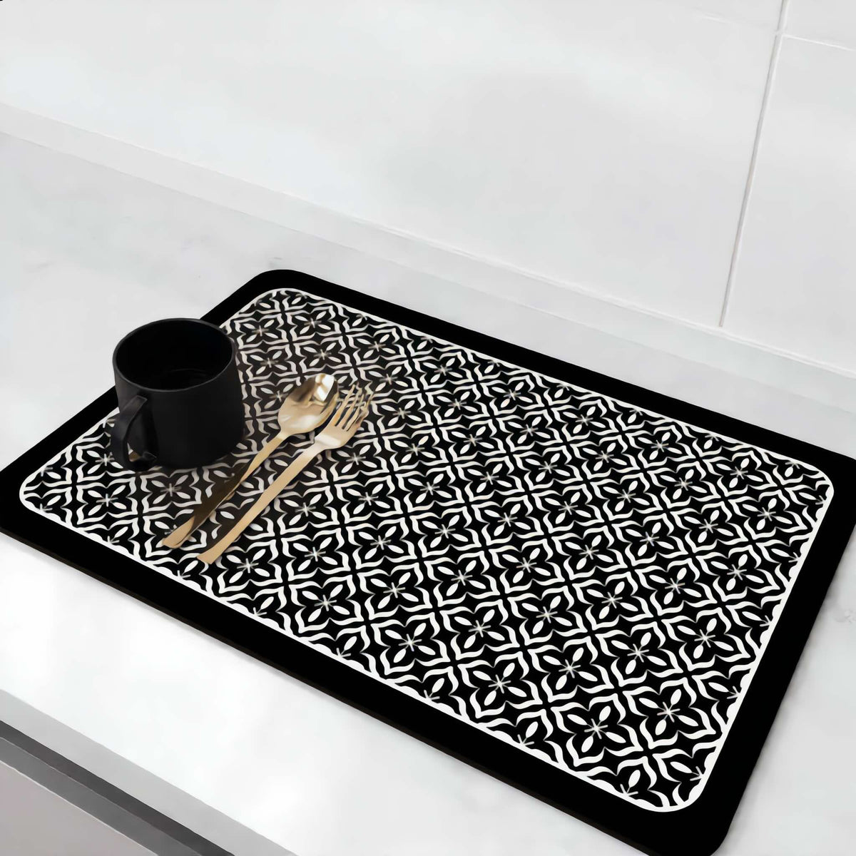 Stylish Silicone Dish Drainer with Elegant Design