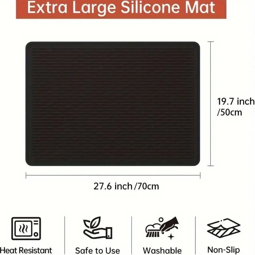 Sleek Silicone Stove Protector for a Neat Cooking Space