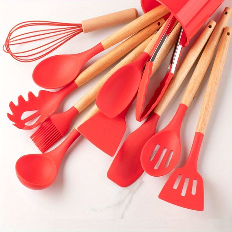 Silicone Chef Essentials – Heat-Resistant Utensil Collection