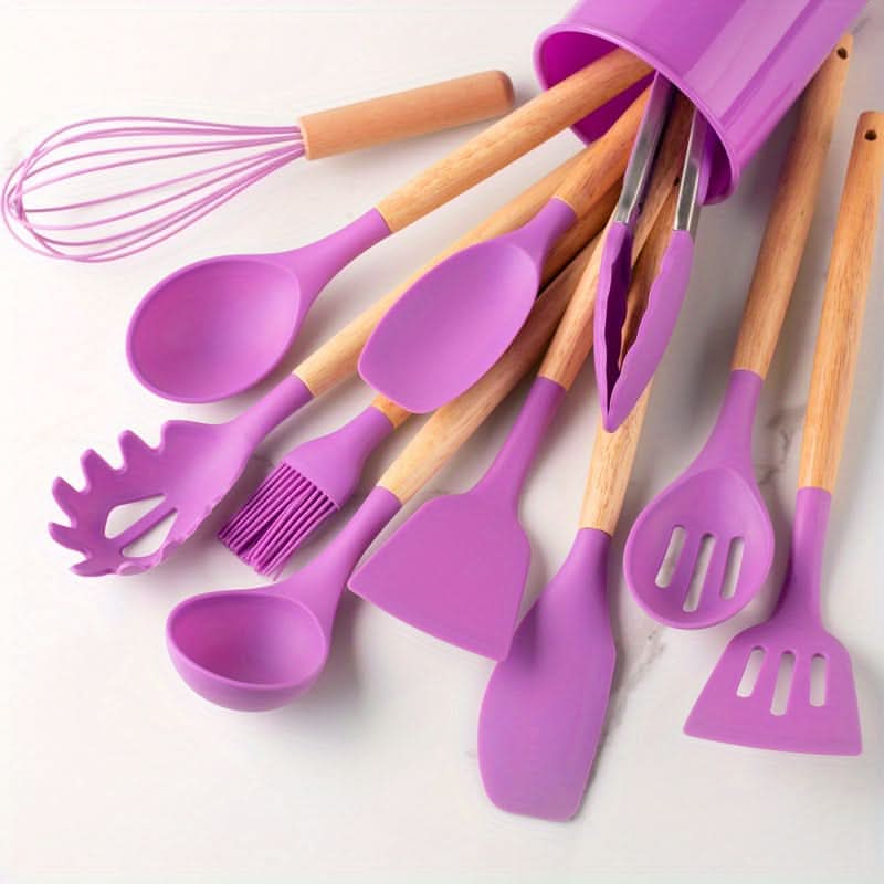 Silicone Chef Essentials – Heat-Resistant Utensil Collection