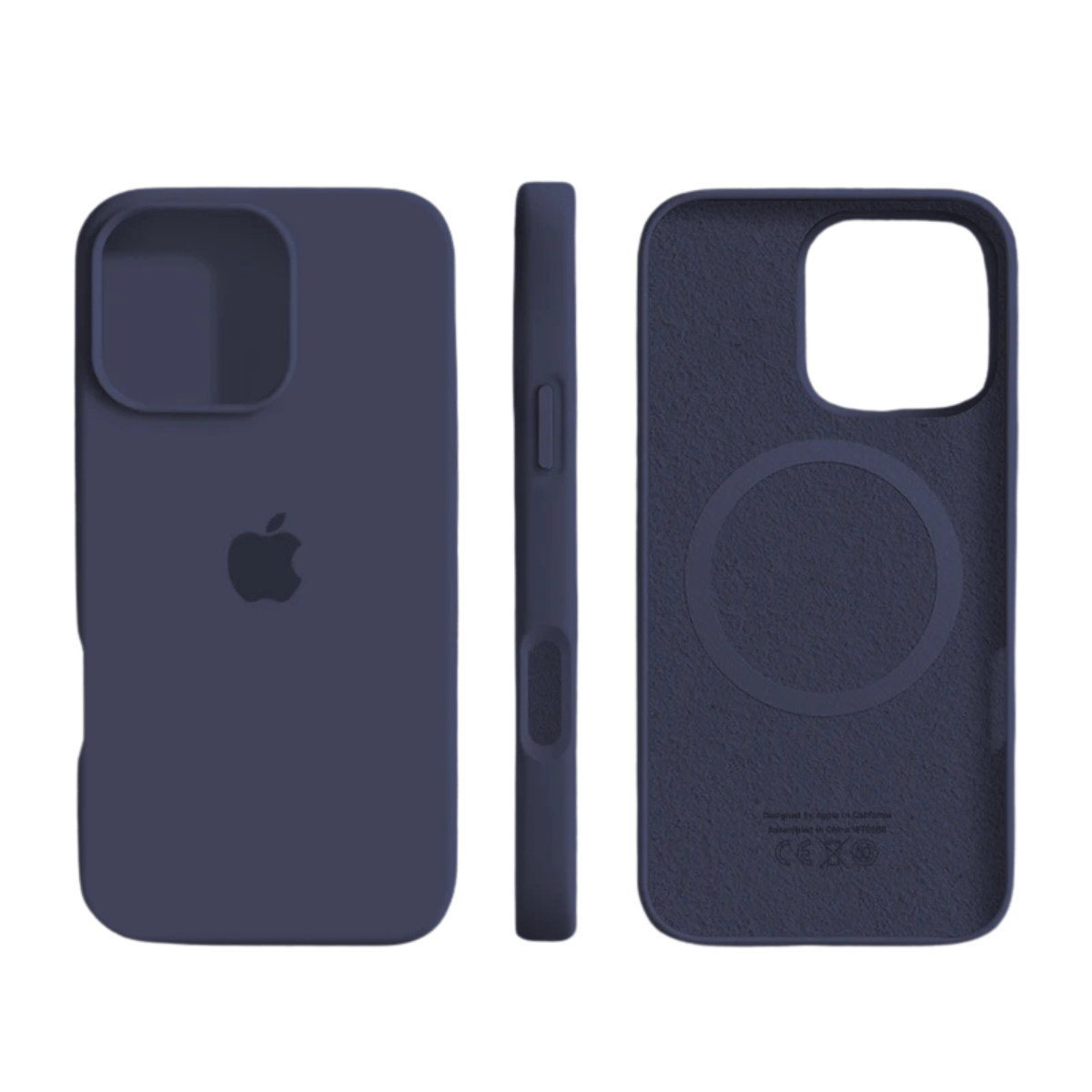 SleekGuard – Silicone iPhone Case with MagSafe and Soft Lining
