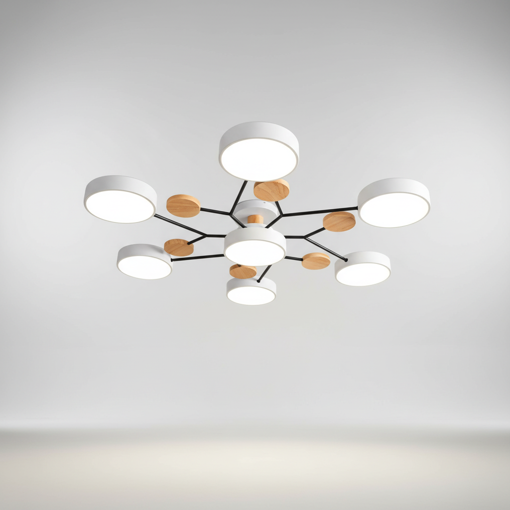 LED Ceiling Light in Scandinavian Style - Skandi Design