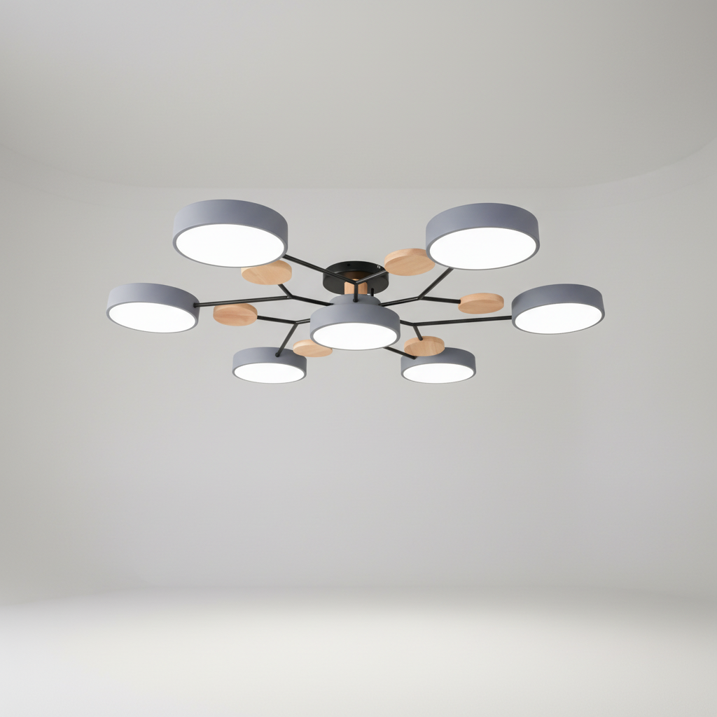 LED Ceiling Light in Scandinavian Style - Skandi Design