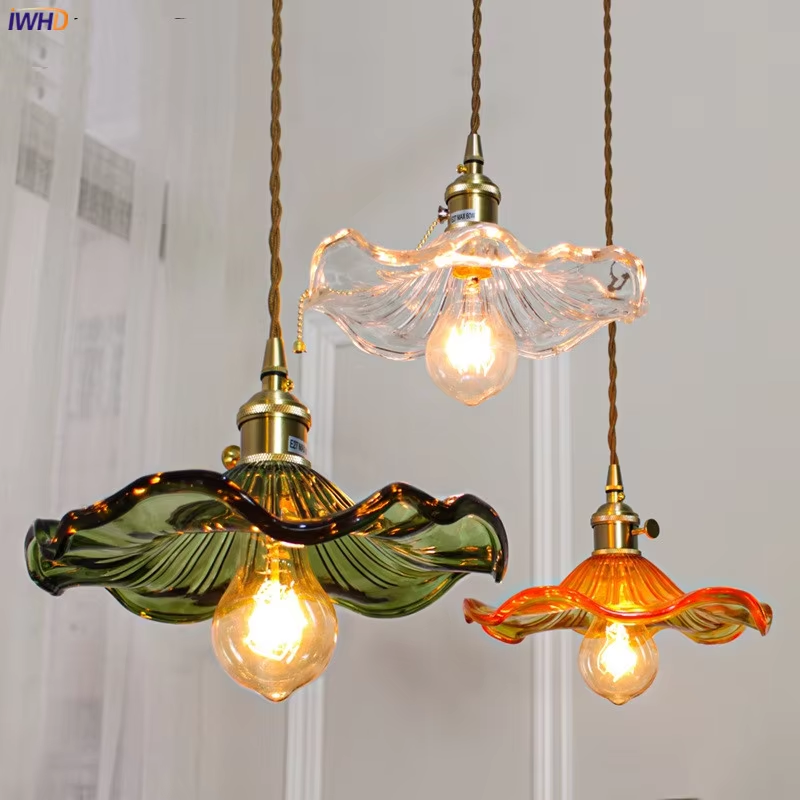 LED Pendant Light in Scandinavian Style - Glass Design