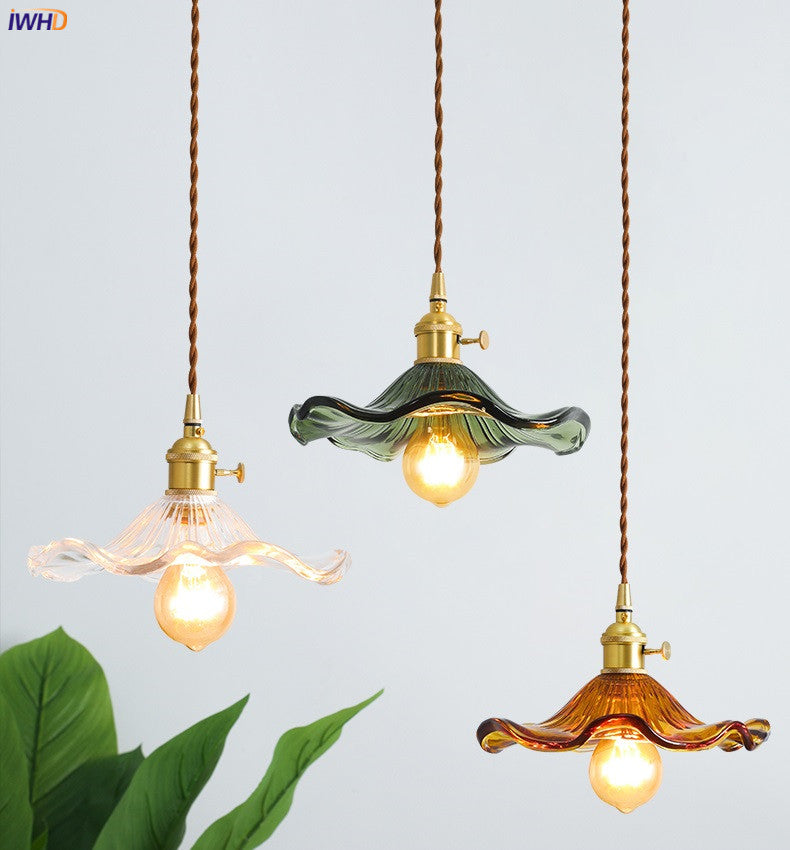 LED Pendant Light in Scandinavian Style - Glass Design