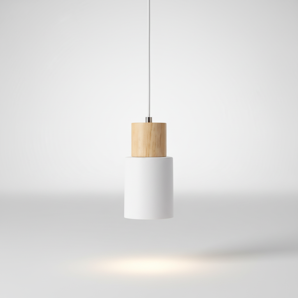 Cylinder Pendant Light in Scandinavian Design