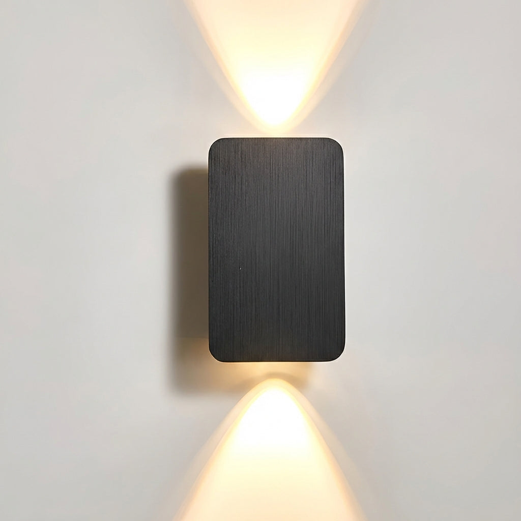 Modern Rectangular Wall Light Fixture - Sleek Design
