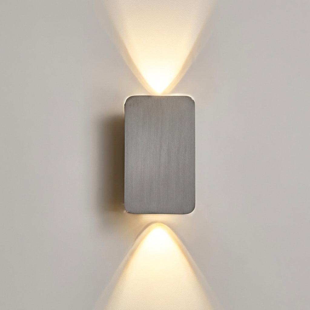 Modern Rectangular Wall Light Fixture - Sleek Design