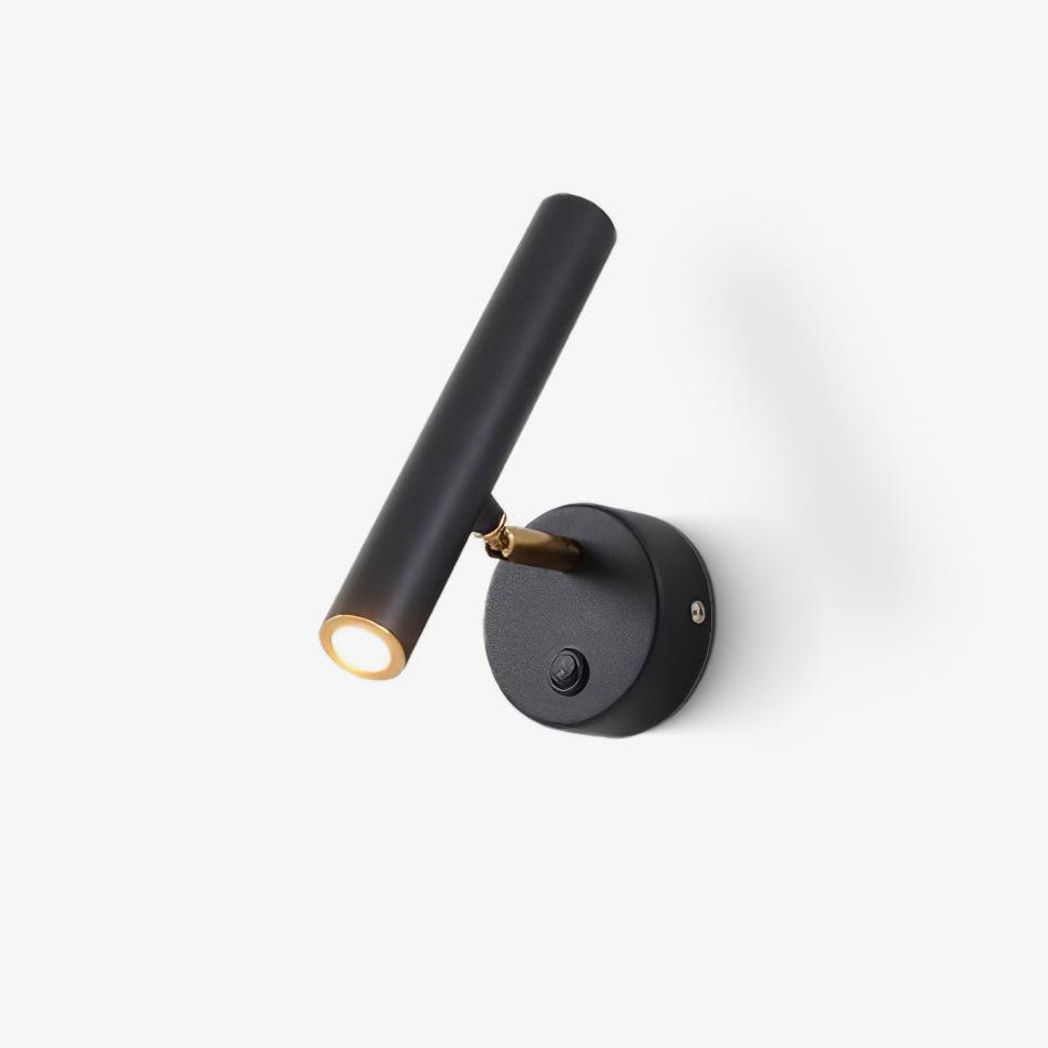 Versatile Adjustable LED Wall Sconce in Elegant Black