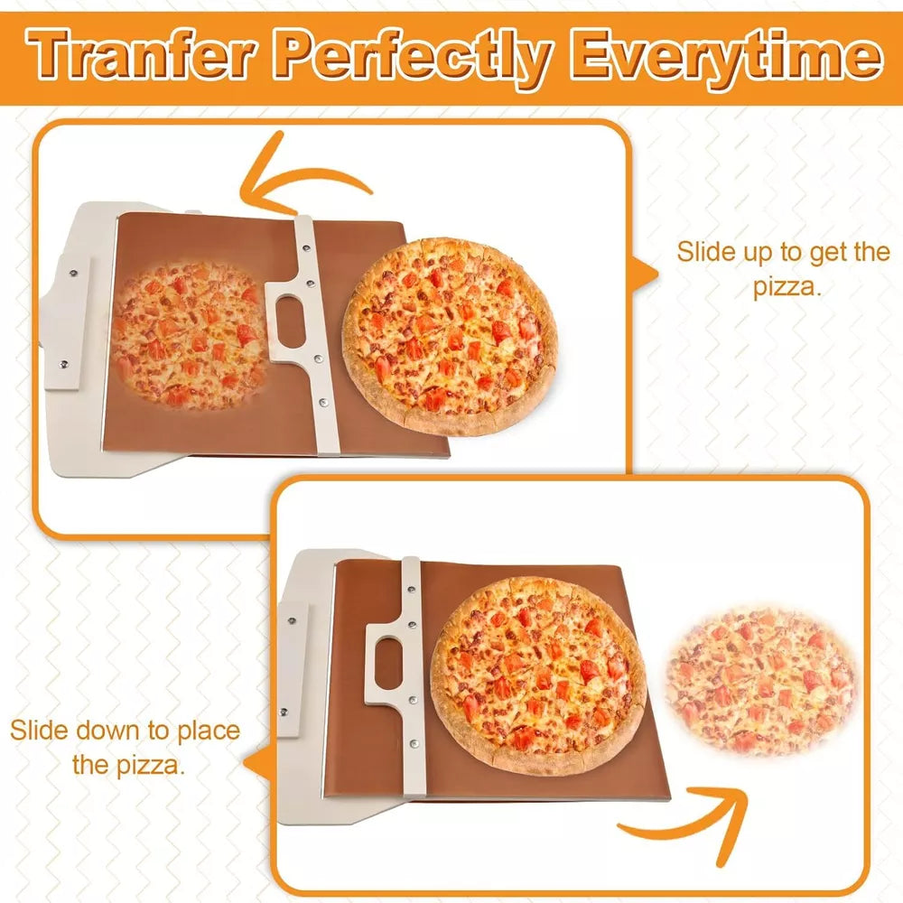 Effortless Pizza Transfer Tool – Serve Like a Pro