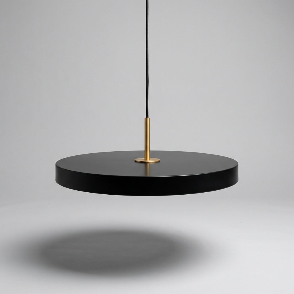 Round Slim LED Hanging Light Fixture