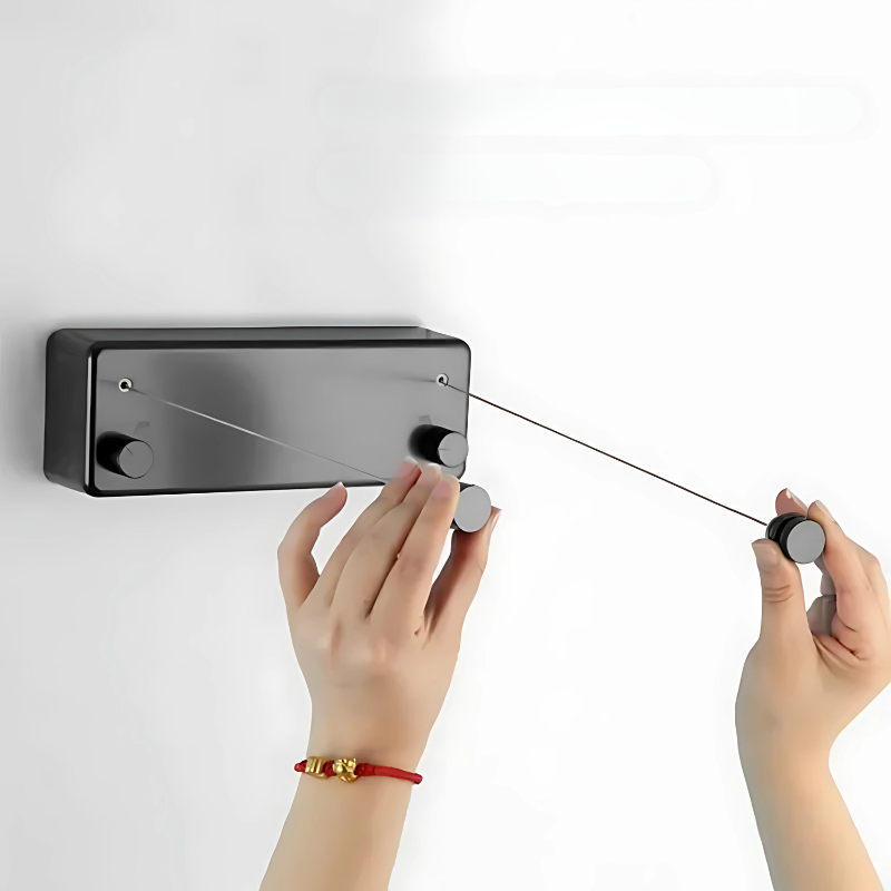 FlexiDry Adjustable Clothesline – Compact & Robust Design