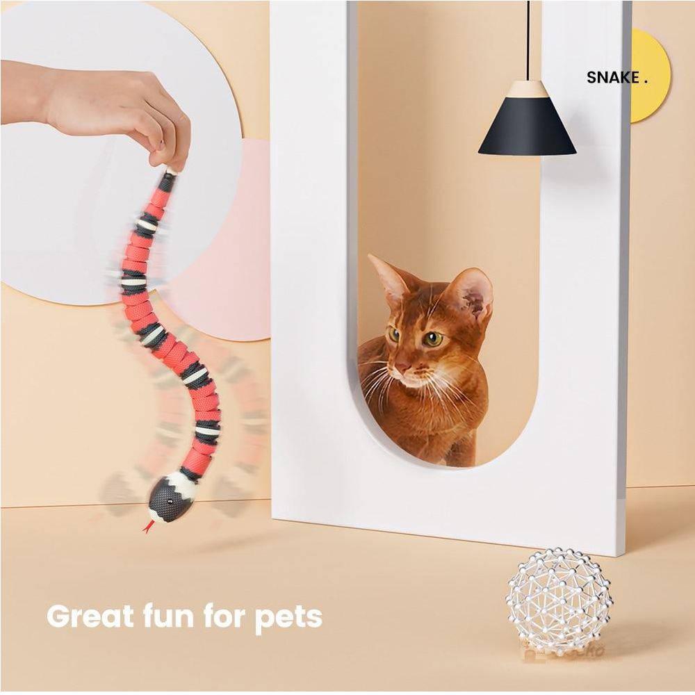 Interactive Motion Cat Toy with Smart Sensors