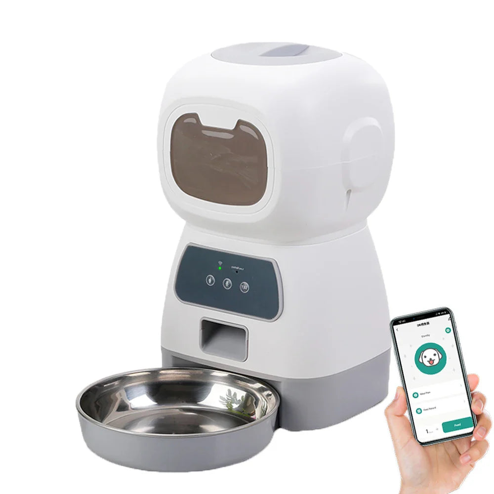 Smart Pet Nourisher with Custom Feeding Schedule | Eco-Conscious Design