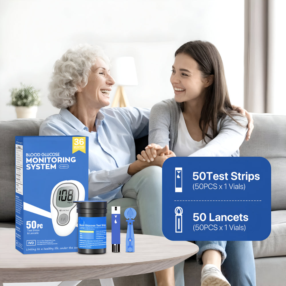 QuickGlucose Pro Kit | Compact Blood Sugar Testing for Home & Travel