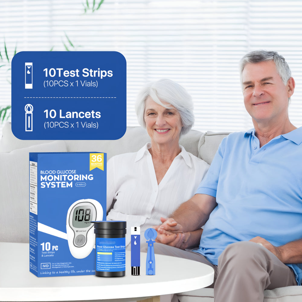 QuickGlucose Pro Kit | Compact Blood Sugar Testing for Home & Travel
