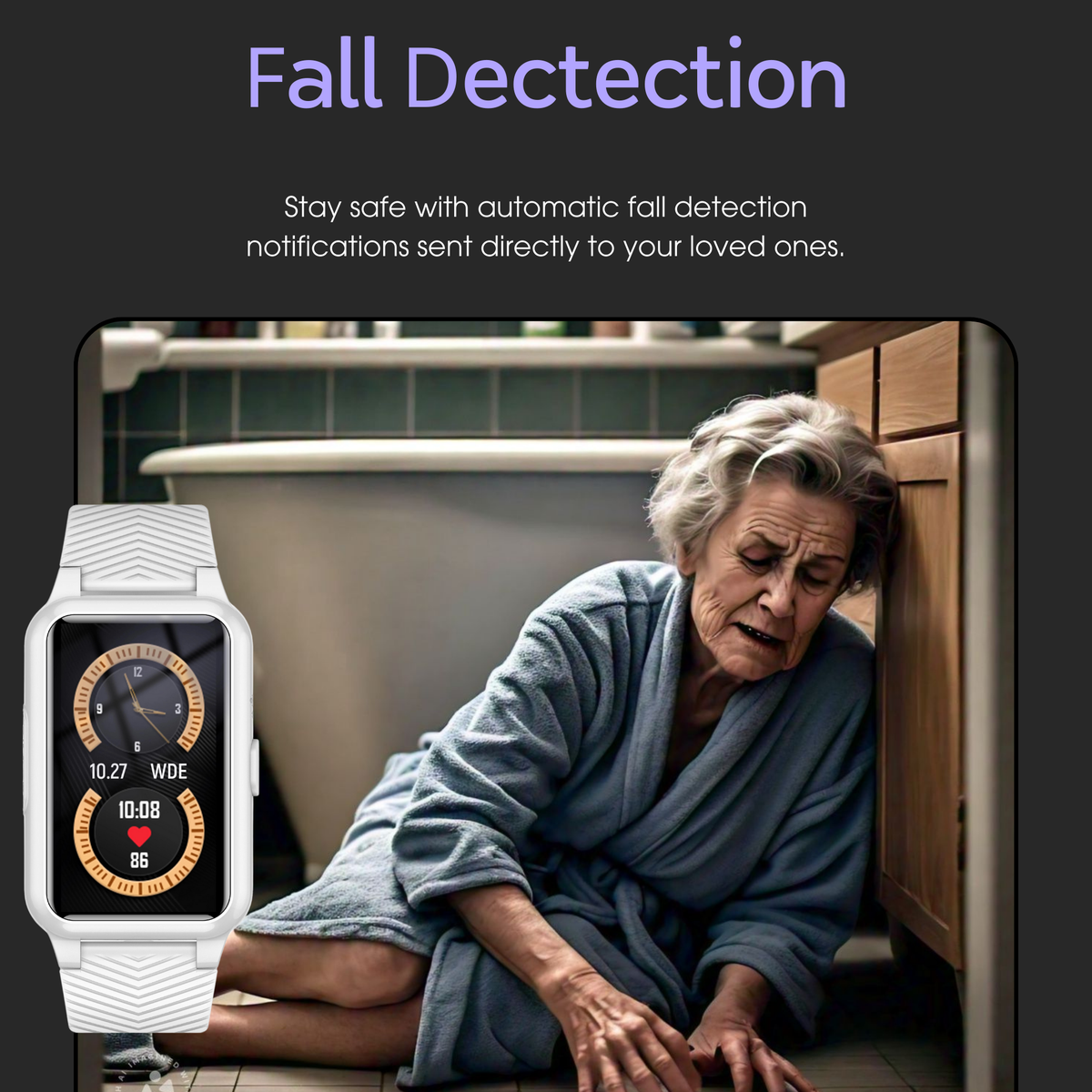 Guardian Watch | Smartwatch for Seniors with Fall Alerts & GPS