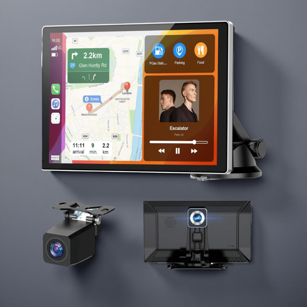 DriveSmart | Wireless CarPlay & Android Auto Hub with Touchscreen