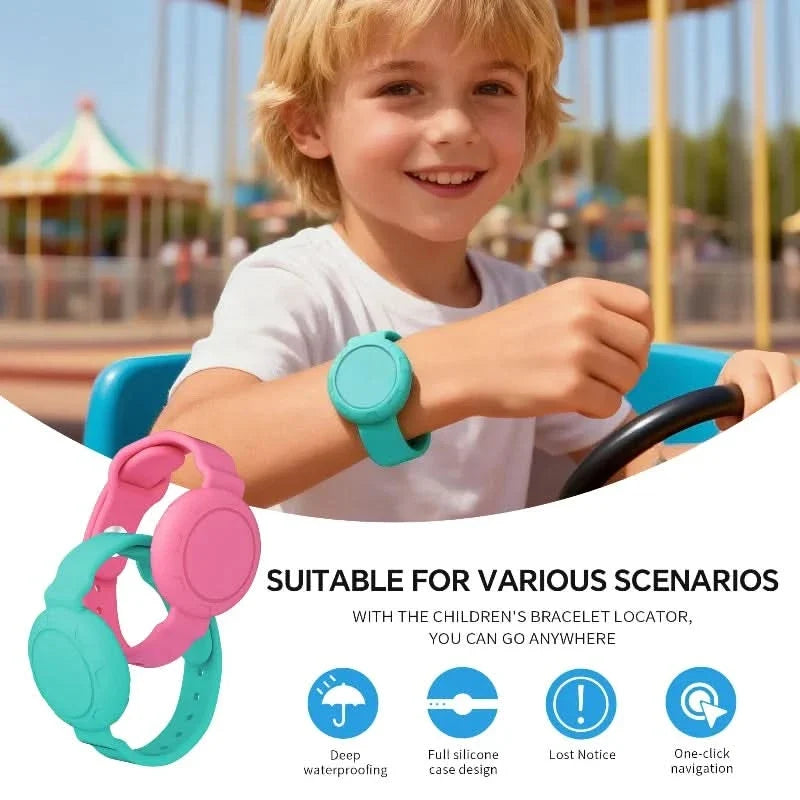 KidGuard Pro – Waterproof GPS Tracker Wristband for Children