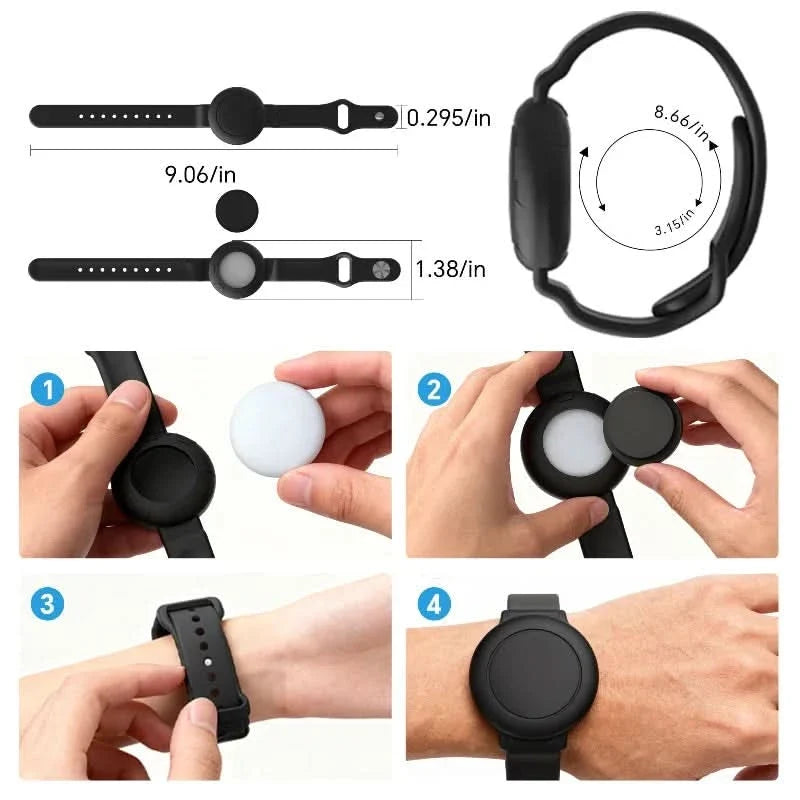 KidGuard Pro – Waterproof GPS Tracker Wristband for Children