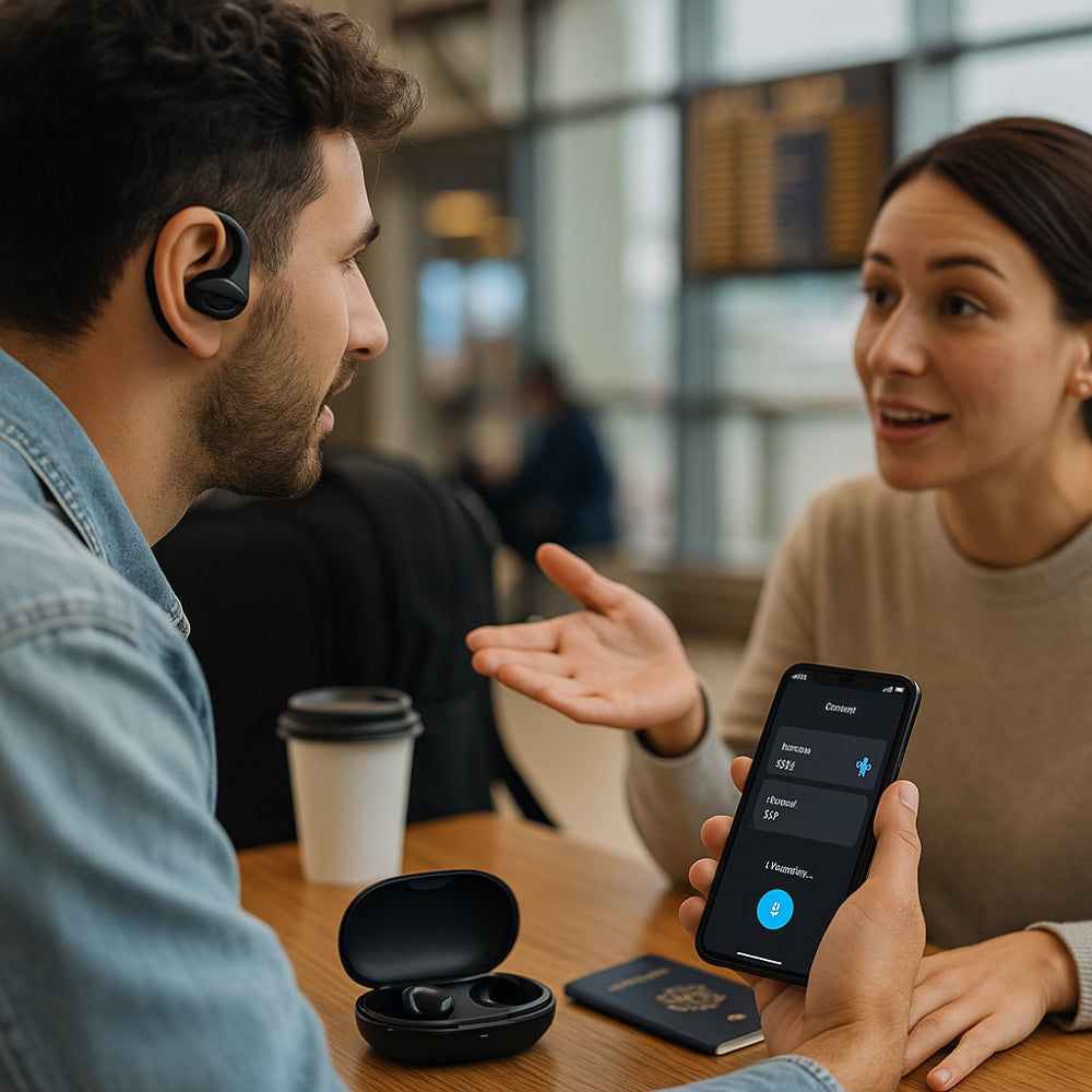 VoiceBridge Earbuds | Instant Language Translation Made Easy