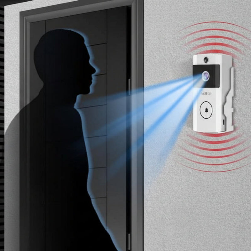 Smart Home Doorbell - Crystal Clear HD Video & Hassle-Free Setup