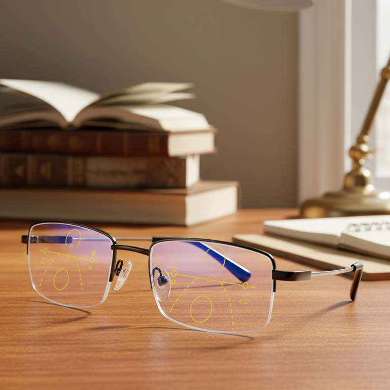 VisionEase – Stylish Progressive Glasses for Effortless Clarity