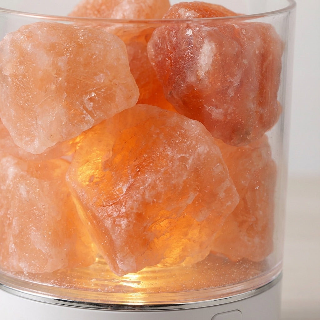 Touch-Controlled Salt Lamp for Ambient Lighting