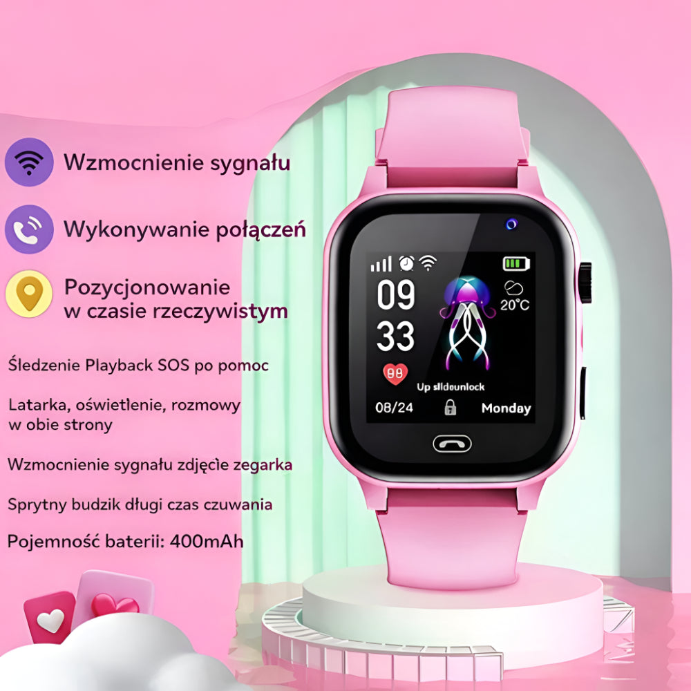 Interactive Kids' Watch | Real-Time Location & Video Chat