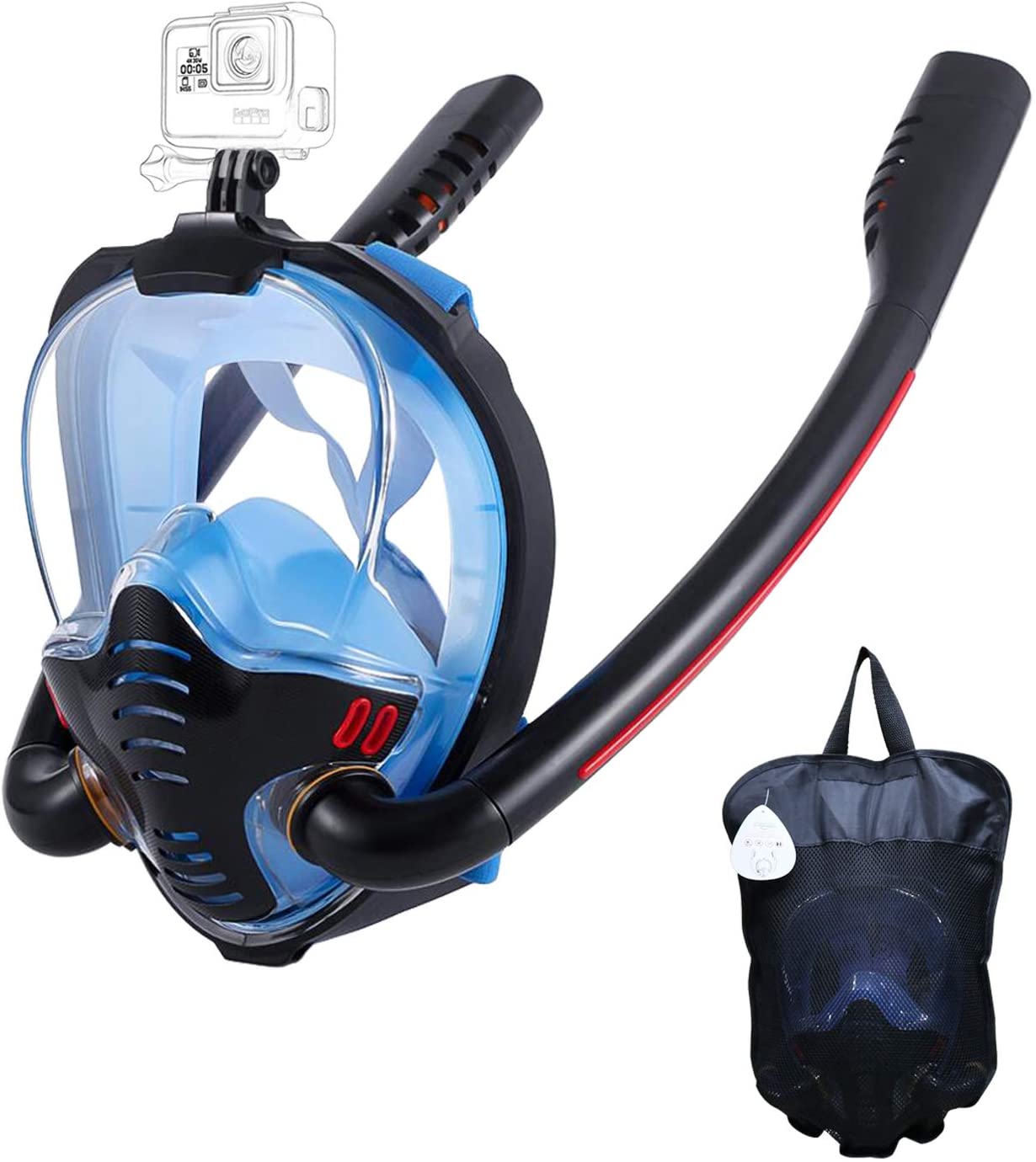 PanoramaDive Full-Face Snorkeling Mask | Superior Clarity & Comfort
