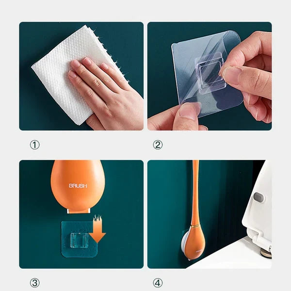 Ultimate Silicone Toilet Cleaning Tool