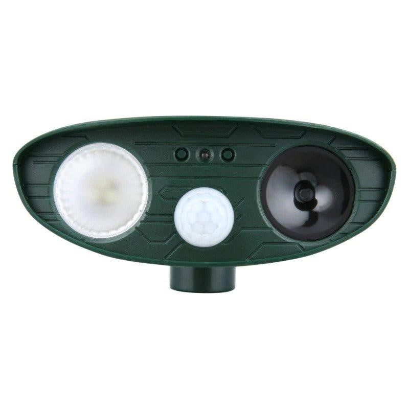 Eco-Friendly Solar-Powered Rabbit Deterrent with Flashing Light