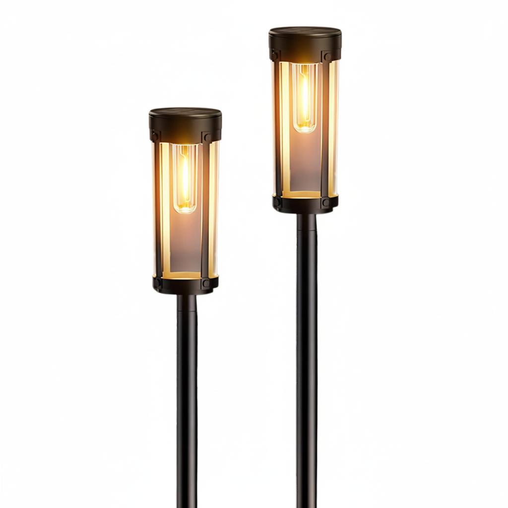 Solar-Powered Garden Torch Light